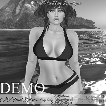 Second Life Marketplace - DPB Ms Fine Bikini - DEMO *Maitreya